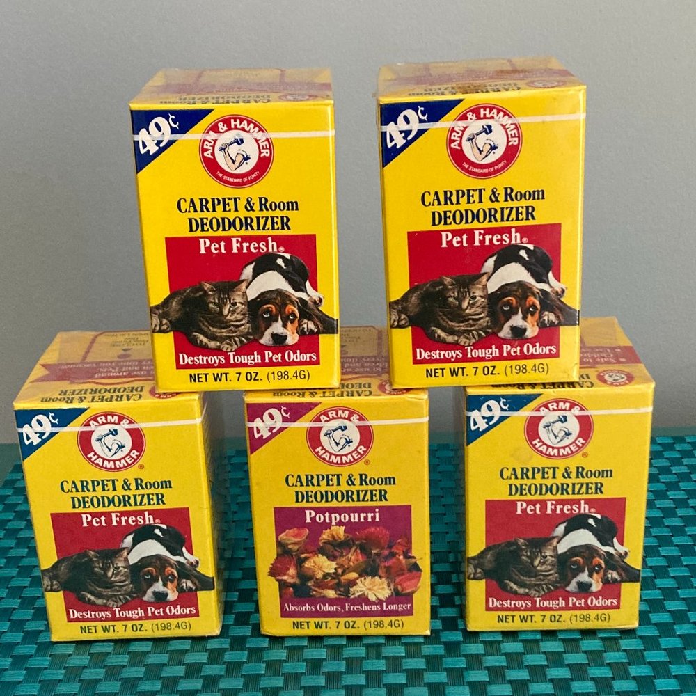 Arm & Hammer Carpet Deodorizer  Vintage & Collectibles Prop Display NOS